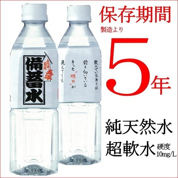 防災用保存水はコレに決まり!ソーケンビバレッジ 備蓄水のご紹介