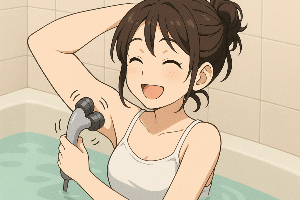 防水EMSローラー＿YAKUDACHITAI